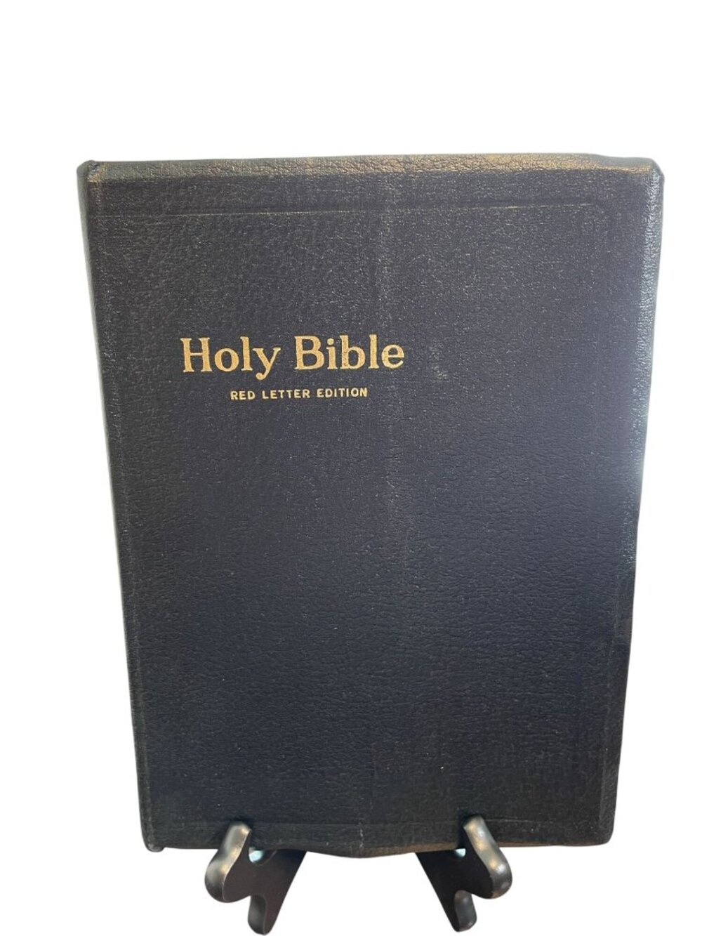 Vintage Holy Bible Old and New Testament, Self-Pronouncing Red Letter Edition